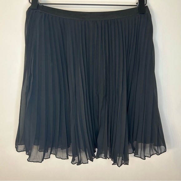 Hollister Women’s Fully Lined Accordion Pleated Skirt in Black, Size Small - Picture 4 of 6
